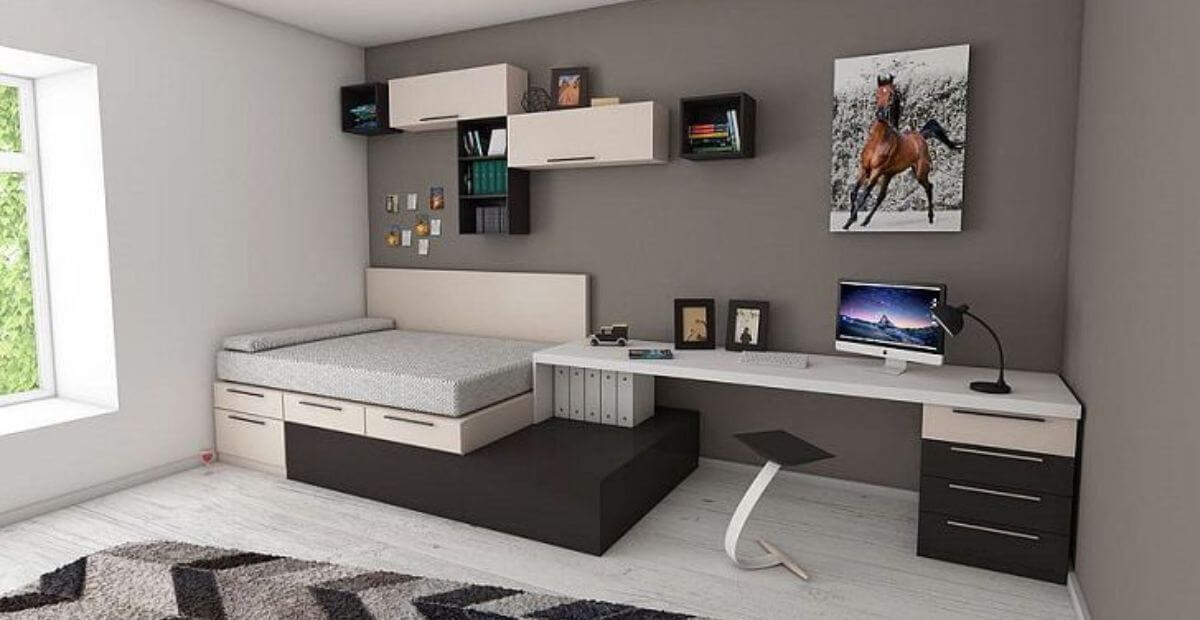 Các Phong Cách Thiết Kế Phòng Ngủ Kiêm Phòng Làm Việc