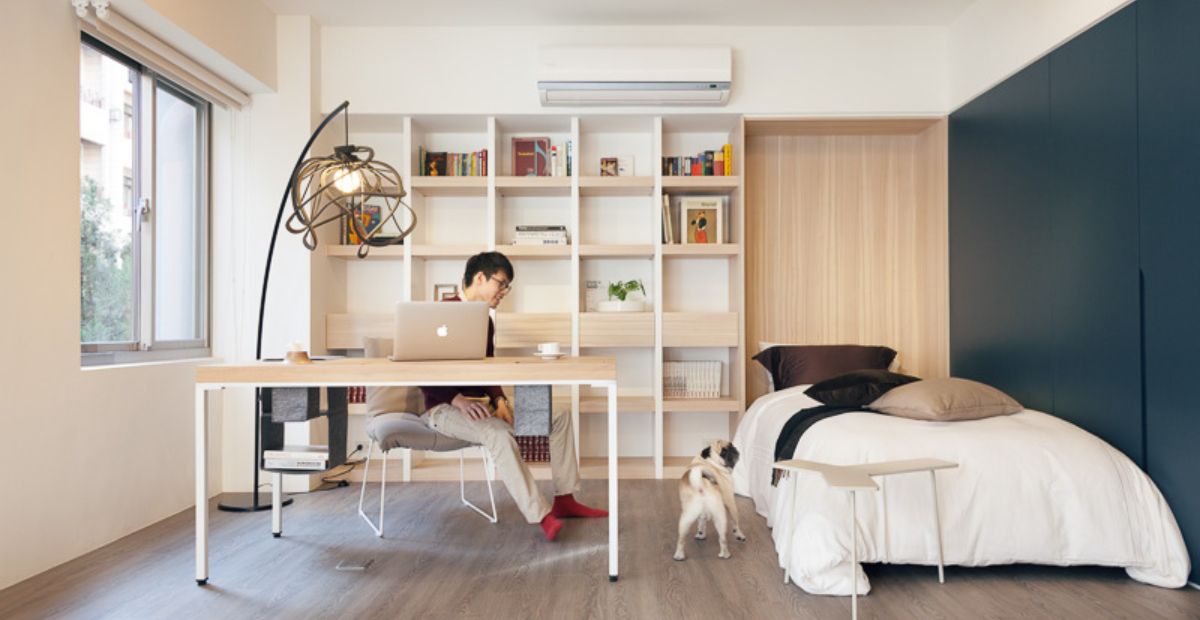Mẹo Cá Nhân Hóa Không Gian Thiết Kế Phòng Ngủ Kiêm Phòng Làm Việc