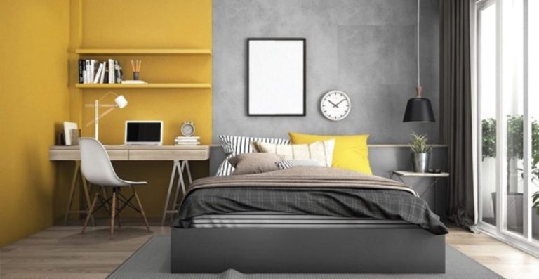 Thiết kế phòng ngủ kiêm phòng làm việc theo sở thích
