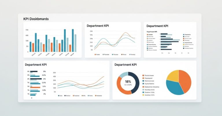 kpi cho các phòng ban