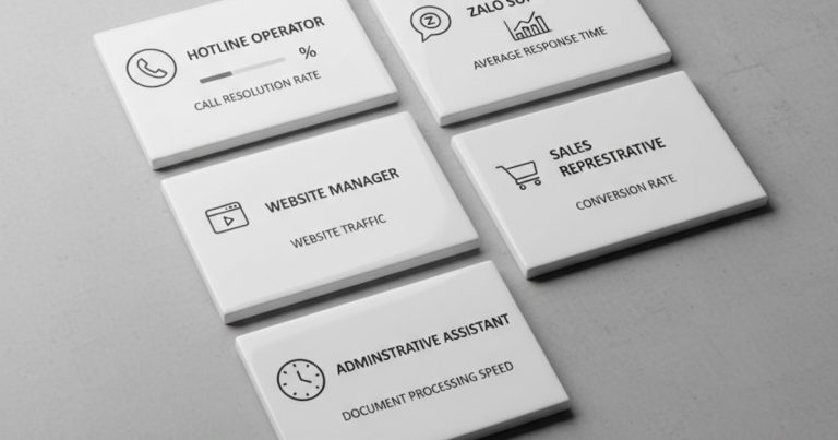 kpi cho từng vị trí