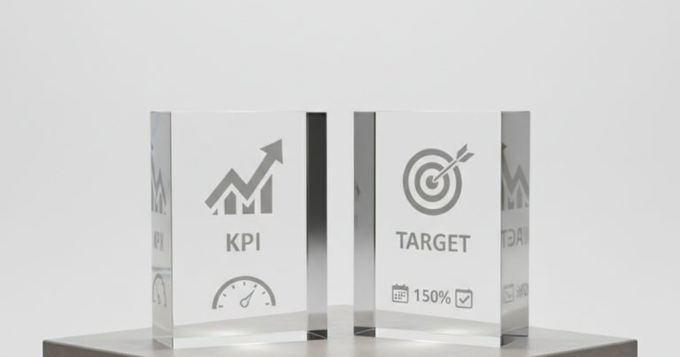 kpi và target khác nhau như thế nào