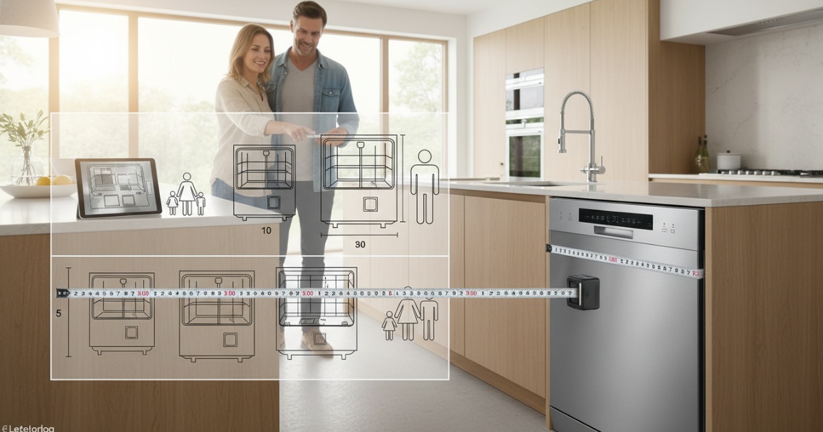 kích thước máy rửa bát electrolux