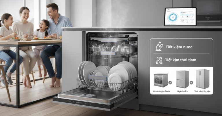 lợi ích của máy rửa bát