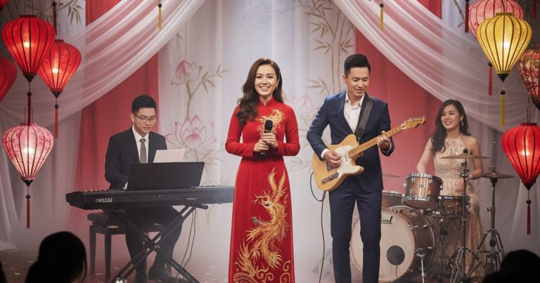 Vietnamese wedding band