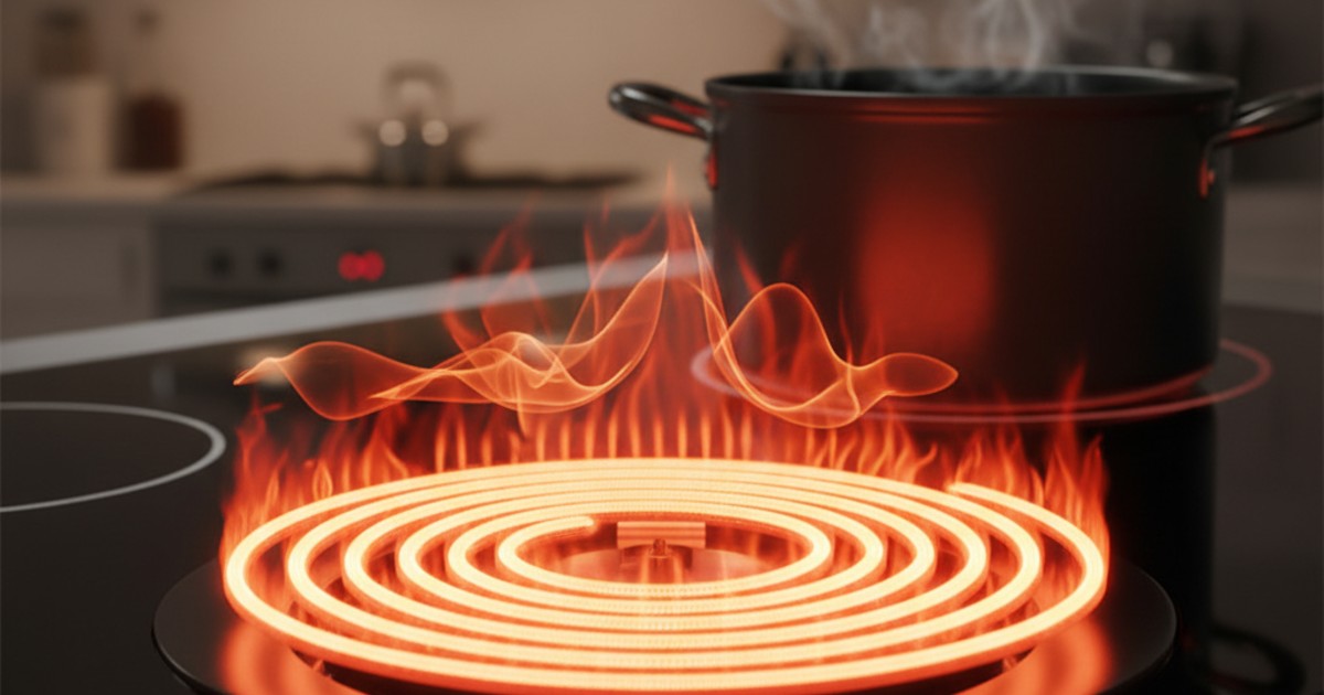 Cơ chế tạo nhiệt của bếp halogen