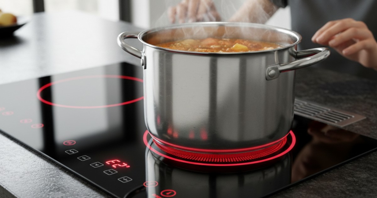 Nguyên nhân chính khiến bếp hồng ngoại hiện e2 khi đang nấu