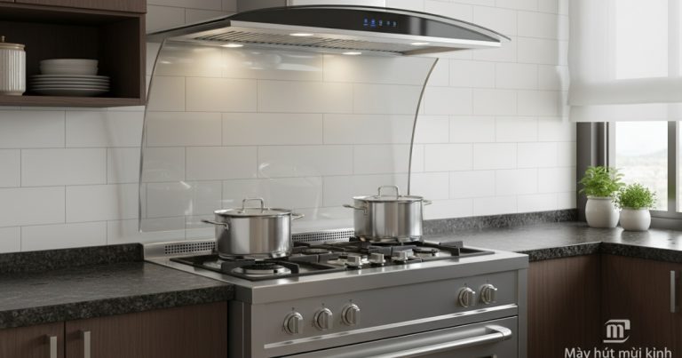 Máy hút mùi kính - Máy hút mùi mini