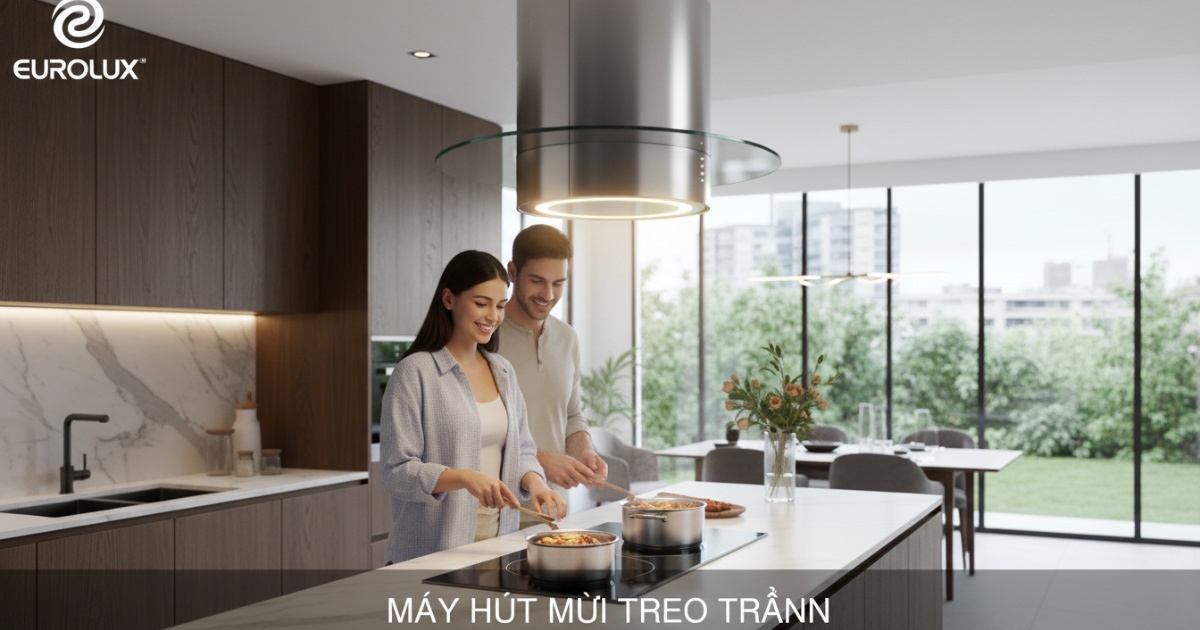 Máy hút mùi treo trần