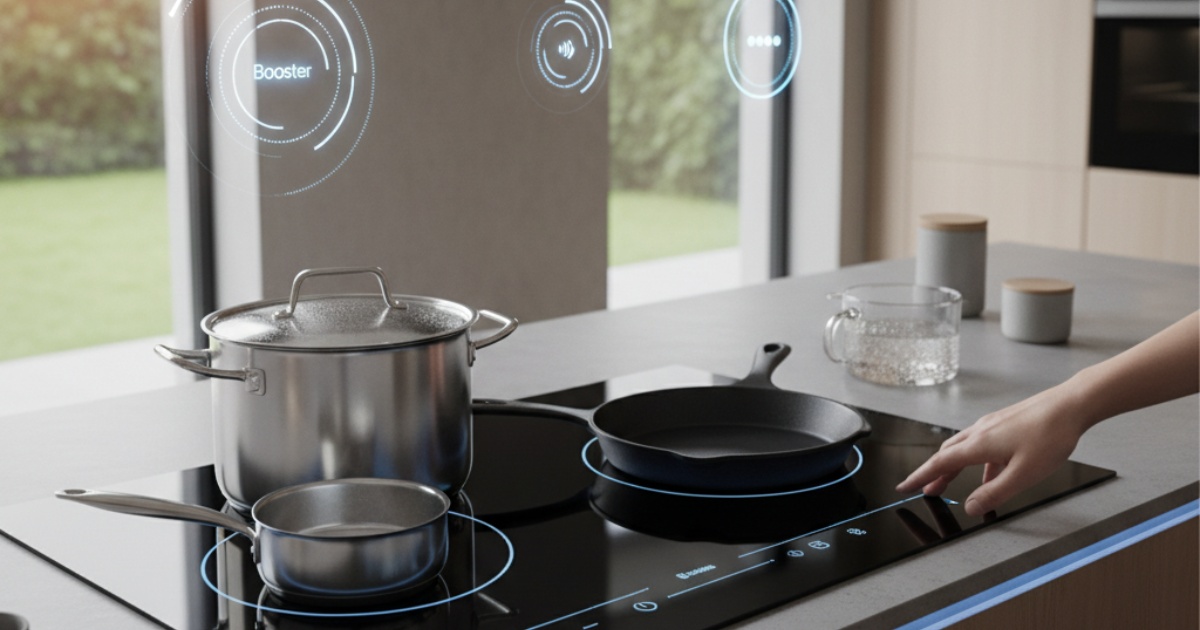 Các tính năng nâng cao và cách dùng trên bếp từ Electrolux