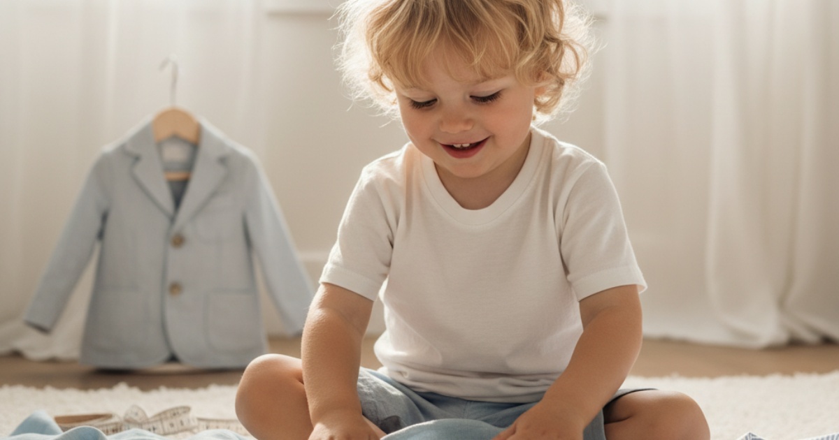 Choosing the Right Fabric for a 2 Year Old Boy Summer Wedding Outfit