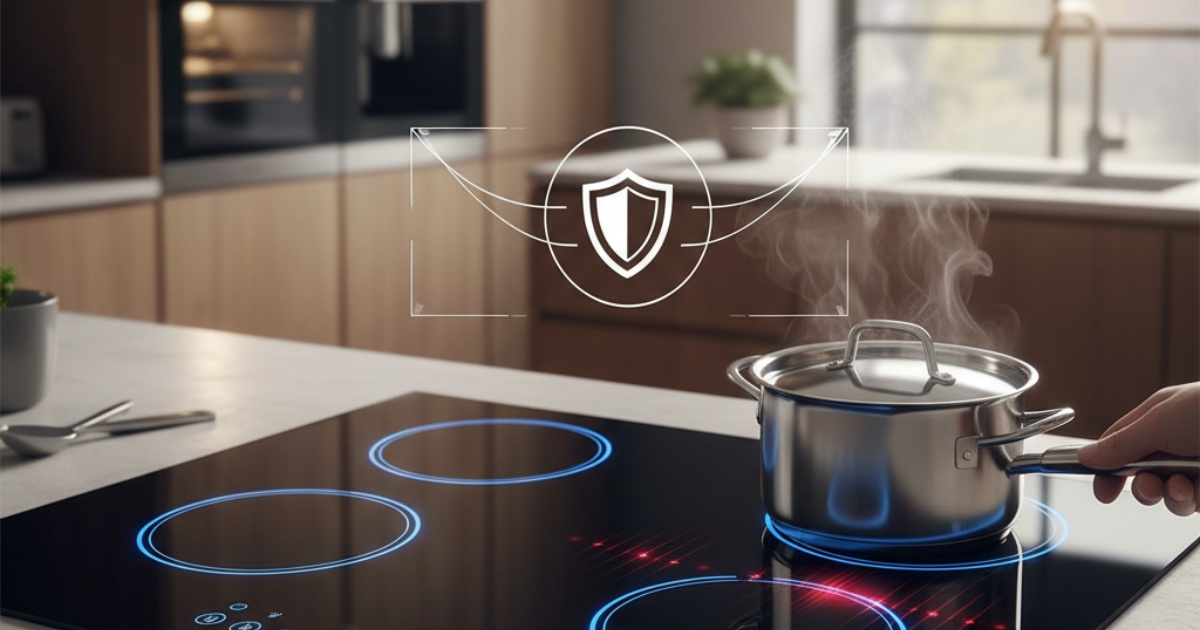 Công nghệ và tính năng an toàn trên bếp từ Tomate