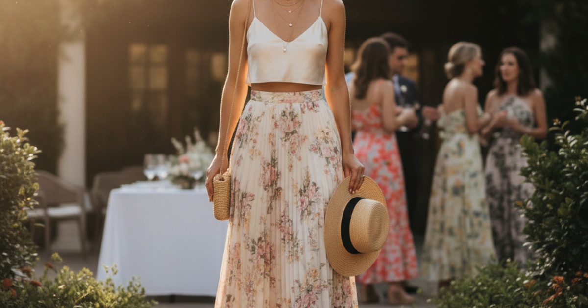 Embracing the 2 Piece Summer Wedding Guest Outfit Trend