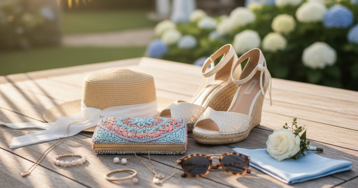 Essential Accessories For Your Summer Wedding Outfit