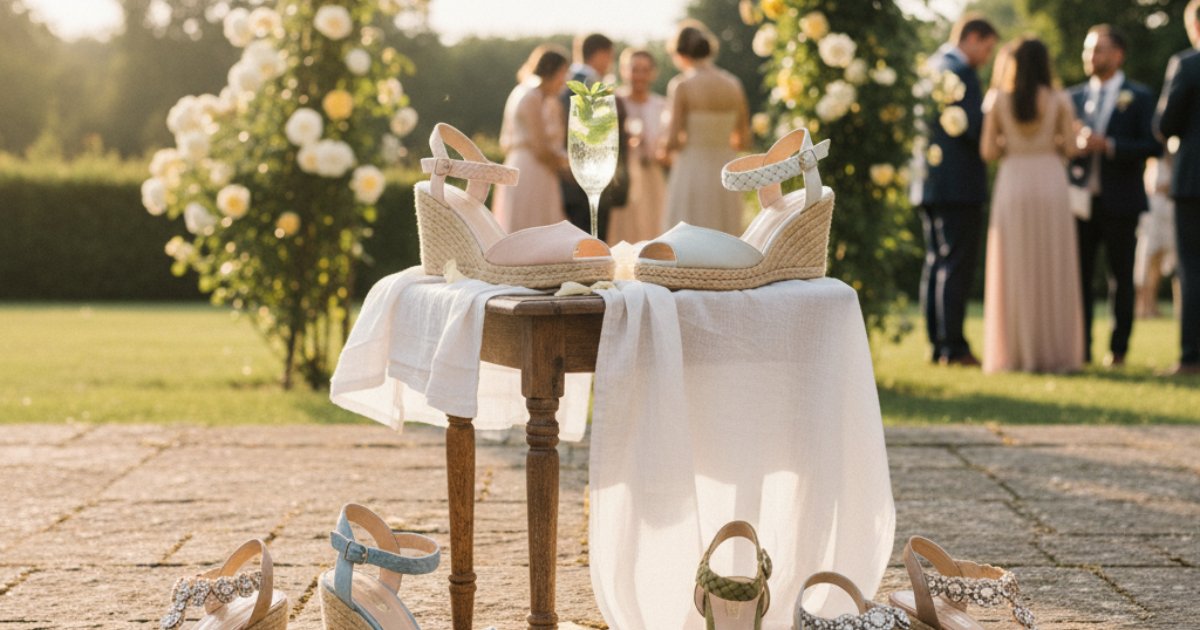 Footwear for Summer Wedding Guest Attire Comfort and Style