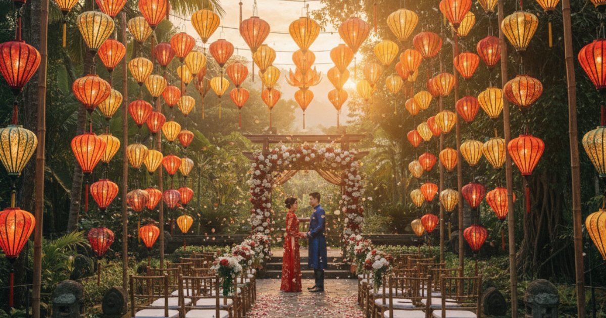Incorporating Vietnamese Wedding Lanterns into Your Ceremony