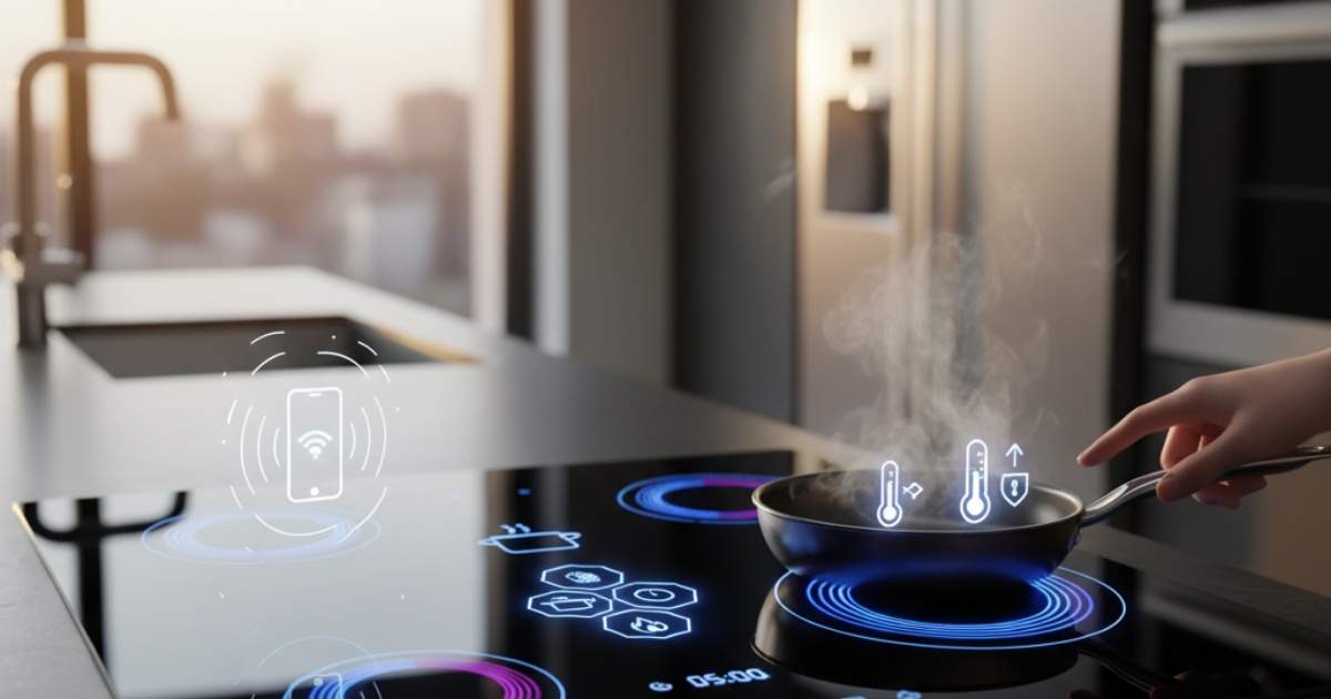 Những tính năng thông minh nổi bật trên bếp từ Giovani