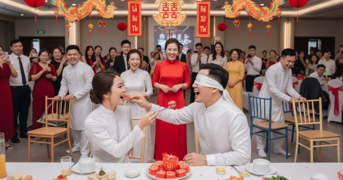 Vietnamese wedding games - Popular Vietnamese wedding games for a fun celebration