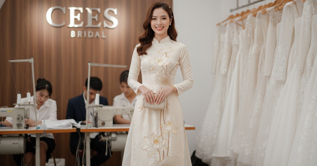 Vietnamese wedding guest - Why Choose Custom Tailored Outfits at Cees Bridal