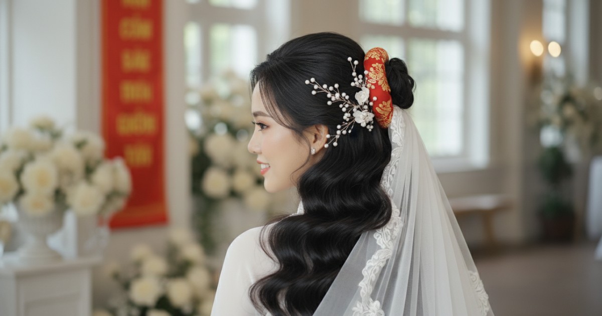 Vietnamese wedding hair - Essential tips for maintaining your Vietnamese wedding hair all day