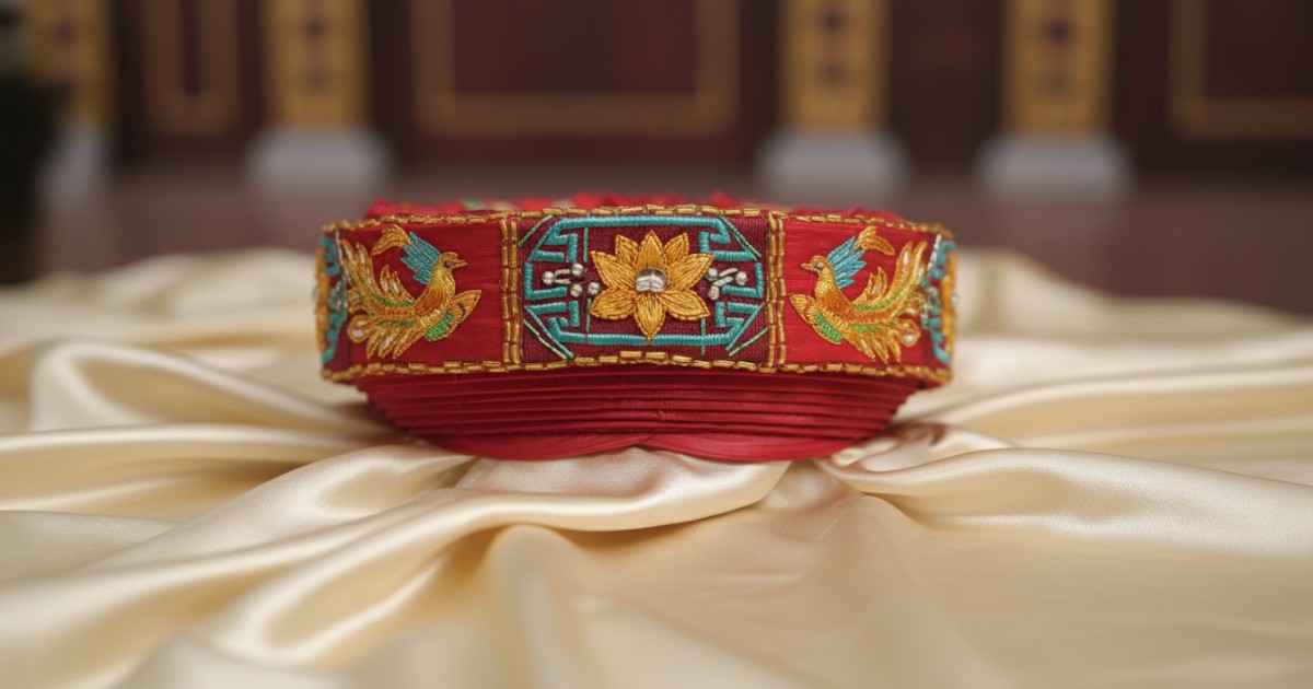 Vietnamese wedding hat - Traditional Colors for a Beautiful Vietnamese Wedding Hat