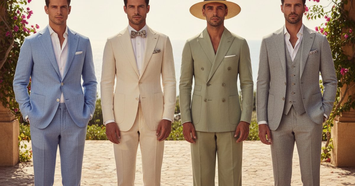 Styles and Cuts for Your Summer Wedding Suit