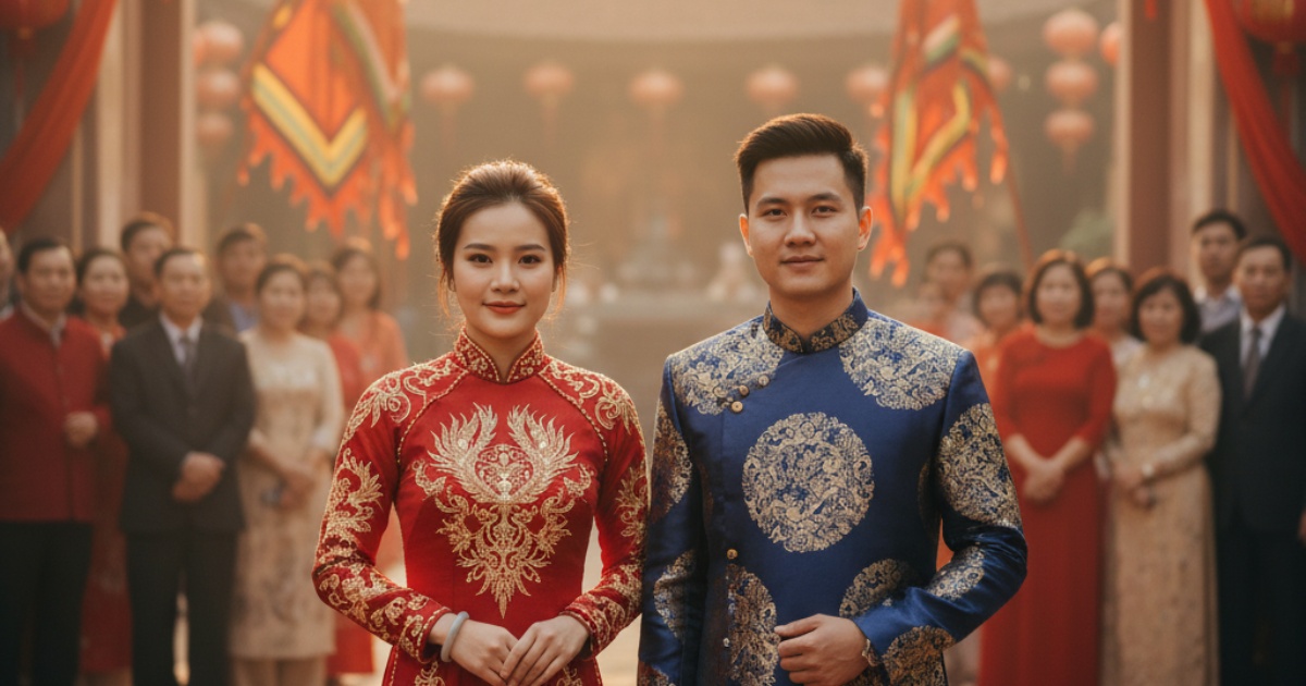 The Significance of Wearing a Vietnamese Wedding Jacket