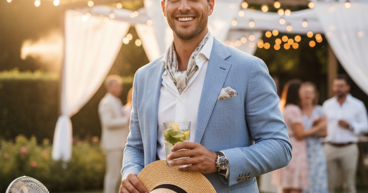 Tips for Staying Cool and Comfortable in Your Summer Wedding Suit
