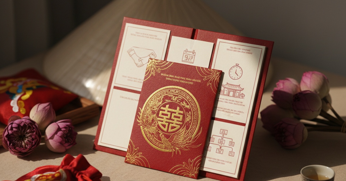 Understanding the Vietnamese Wedding Invitation Template