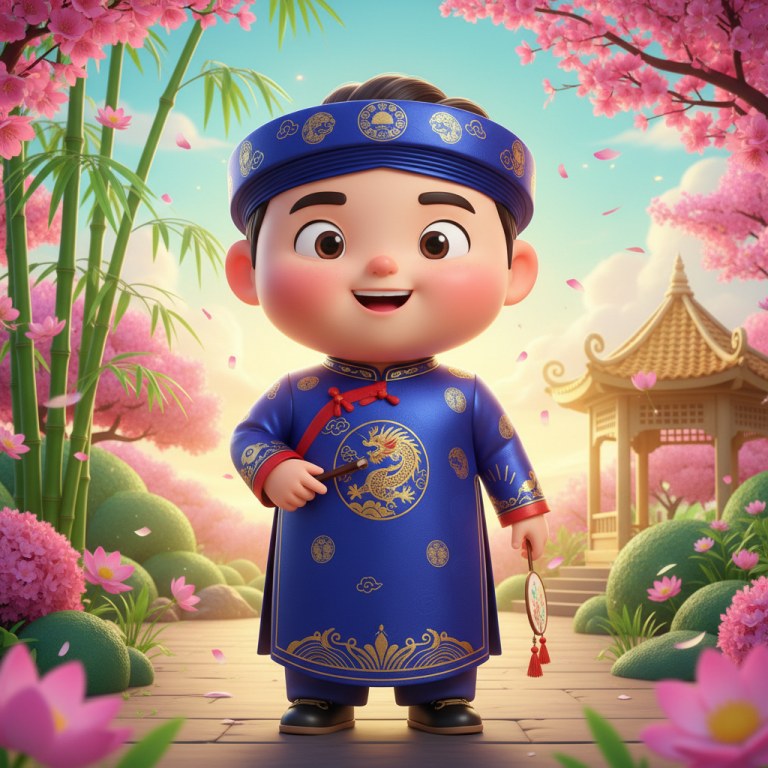 Vietnamese wedding dress men