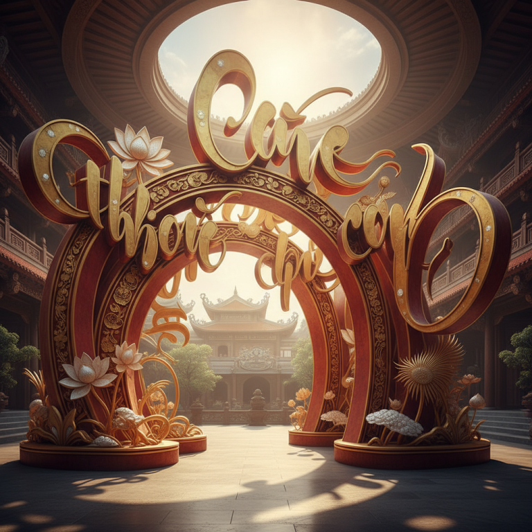 Vietnamese wedding fonts