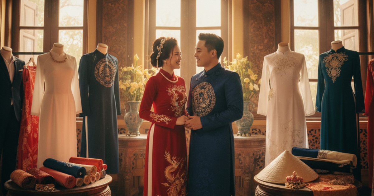 Beyond the Music Choosing Your Vietnamese Wedding Attire