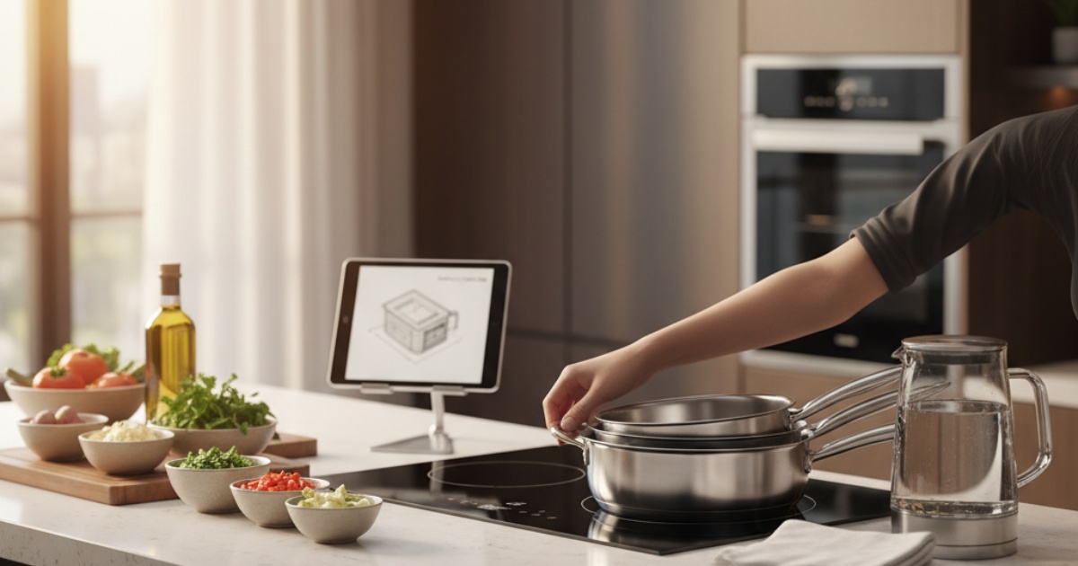 Các bước chuẩn bị trước khi thực hiện hướng dẫn sử dụng bếp từ eurosun