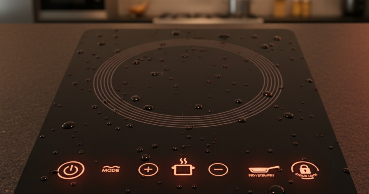 Các phím chức năng trên bảng điều khiển bếp hồng ngoại Kangaroo