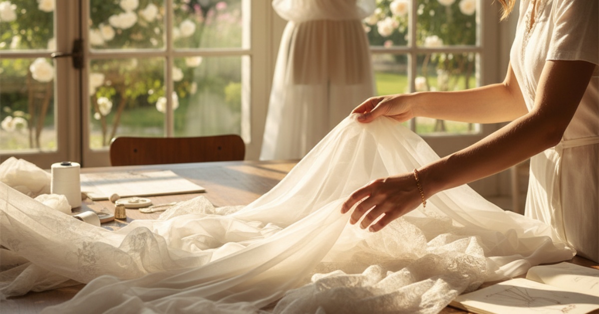 Choosing the Perfect Fabrics for Your Summer Wedding Dress