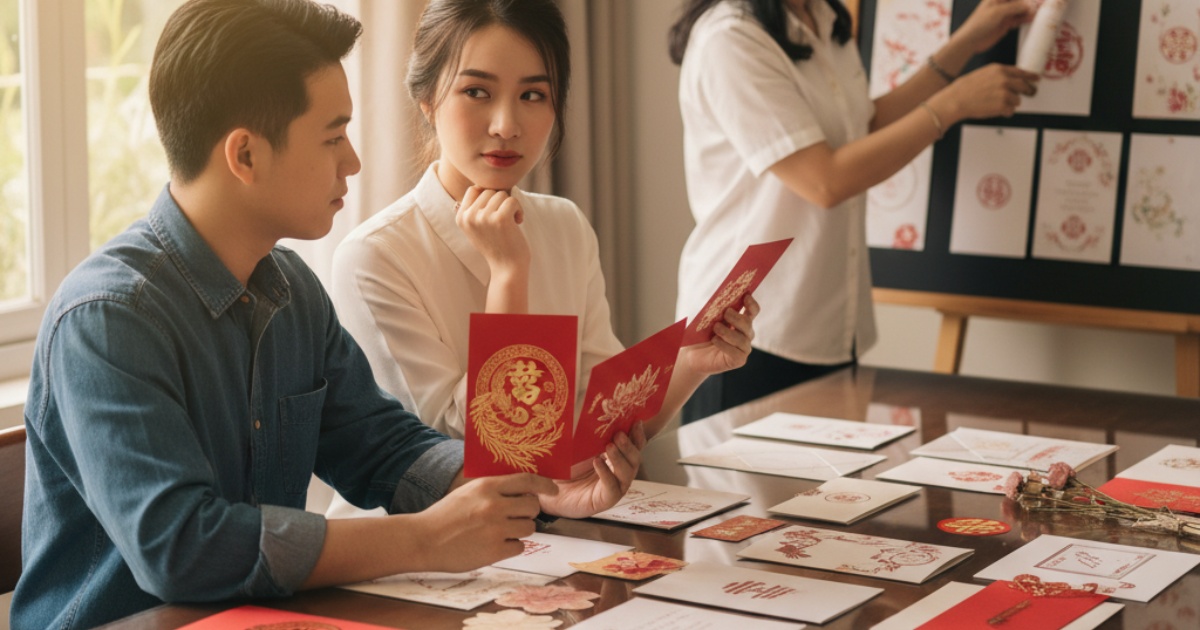 Choosing the Right Vendor for Vietnamese Wedding Invitations