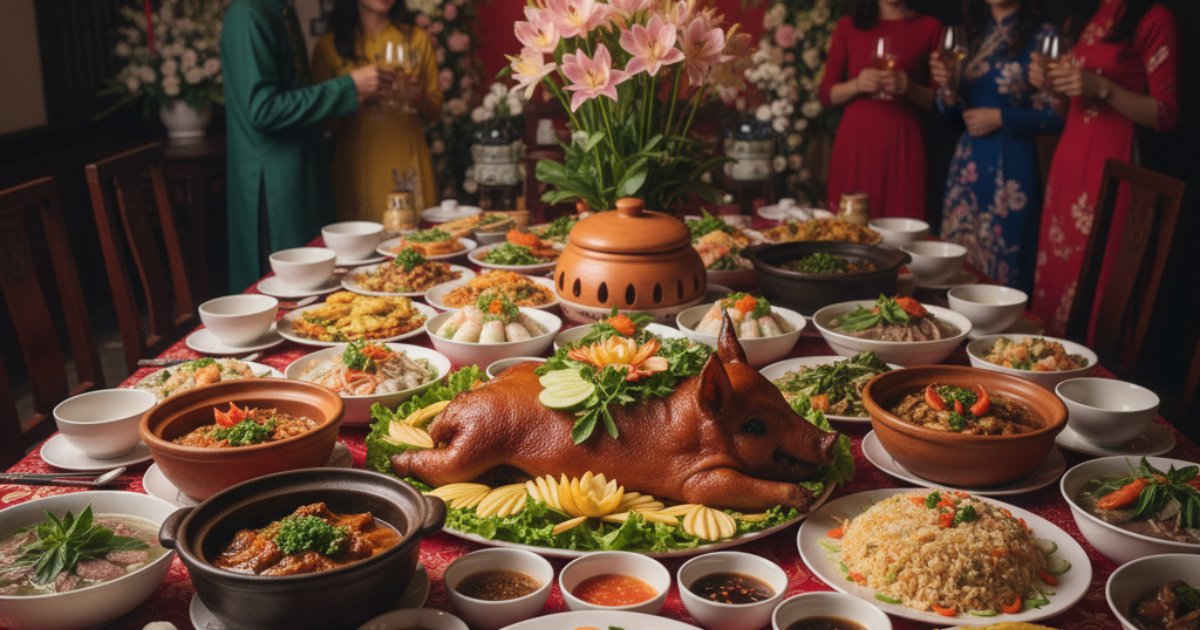 Cuisine and Menu Options at a Vietnamese Wedding Restaurant