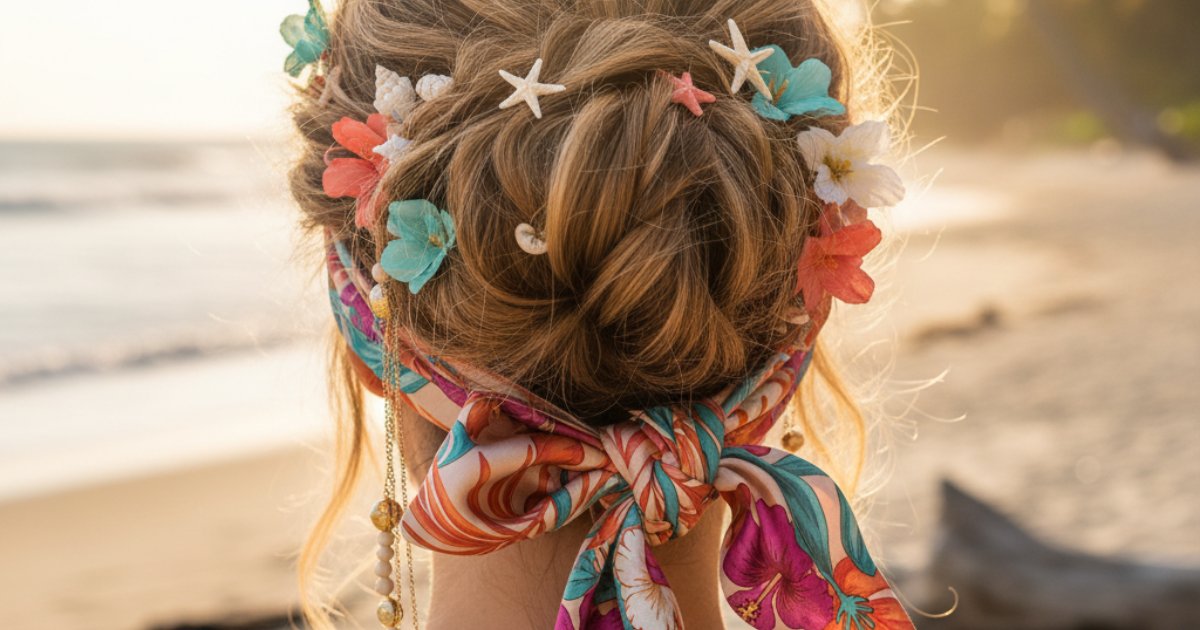 Elevating Your Updo with Summer Accessories