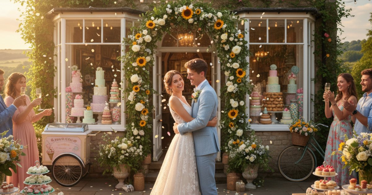 Embracing A Summer Wedding at The Second Chances Sweet Shop