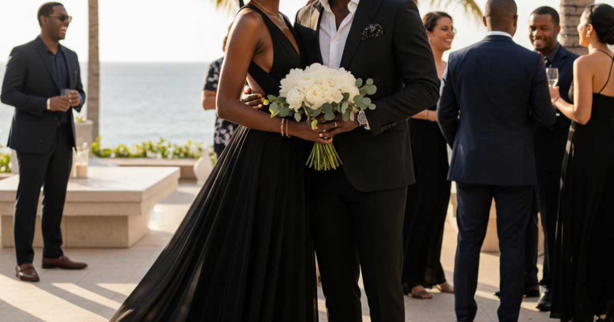 Embracing Black for a Summer Wedding Modern Etiquette