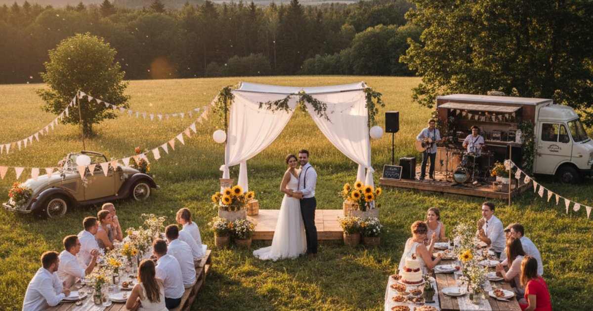 Embracing the Charm of a DIY Summer Wedding