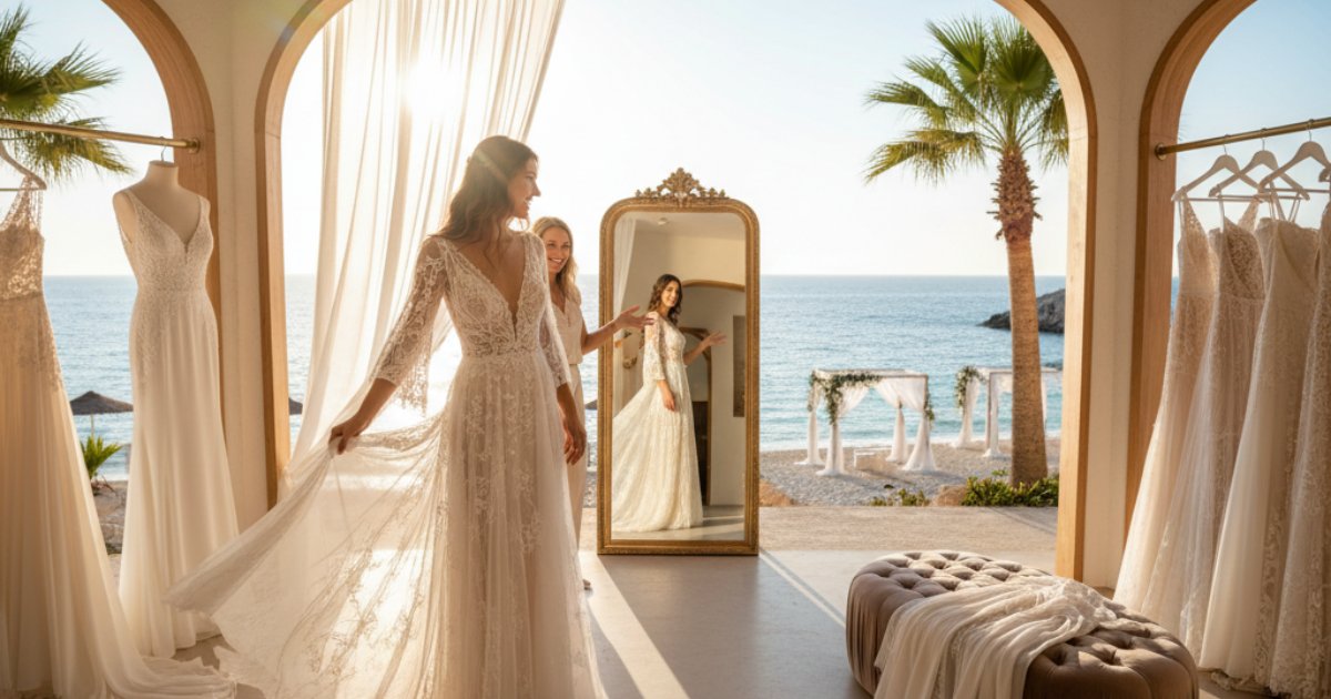 Finding Your Dream Summer Wedding Abroad Dresses with Cees Bridal