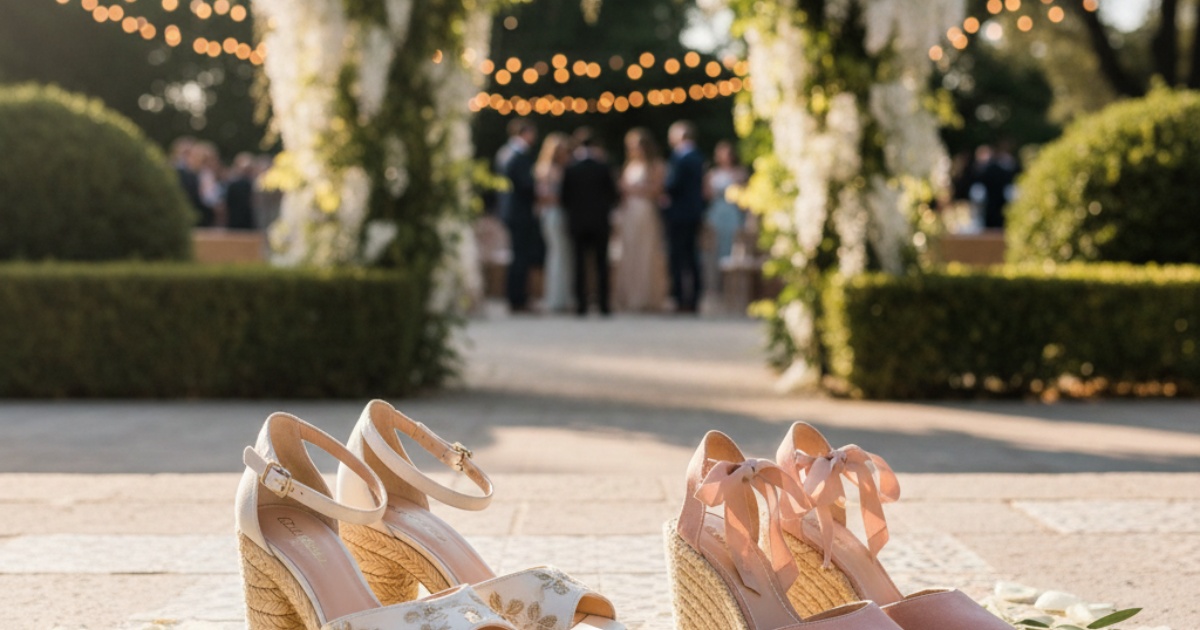 Footwear for Summer Wedding Guest Attire Comfort and Style