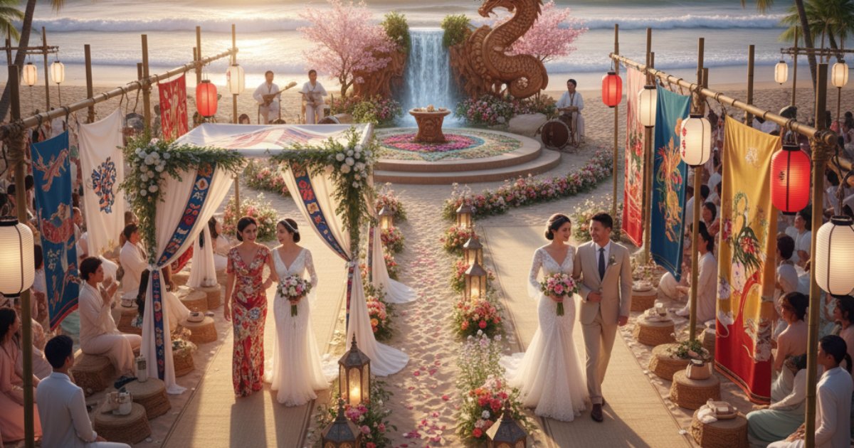 Integrating Cultural Elements into Your 2 Lane Summer Wedding