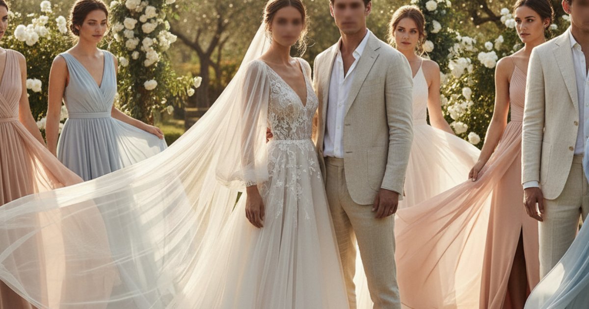 Lightweight Fabrics and Silhouettes for Your Summer Wedding