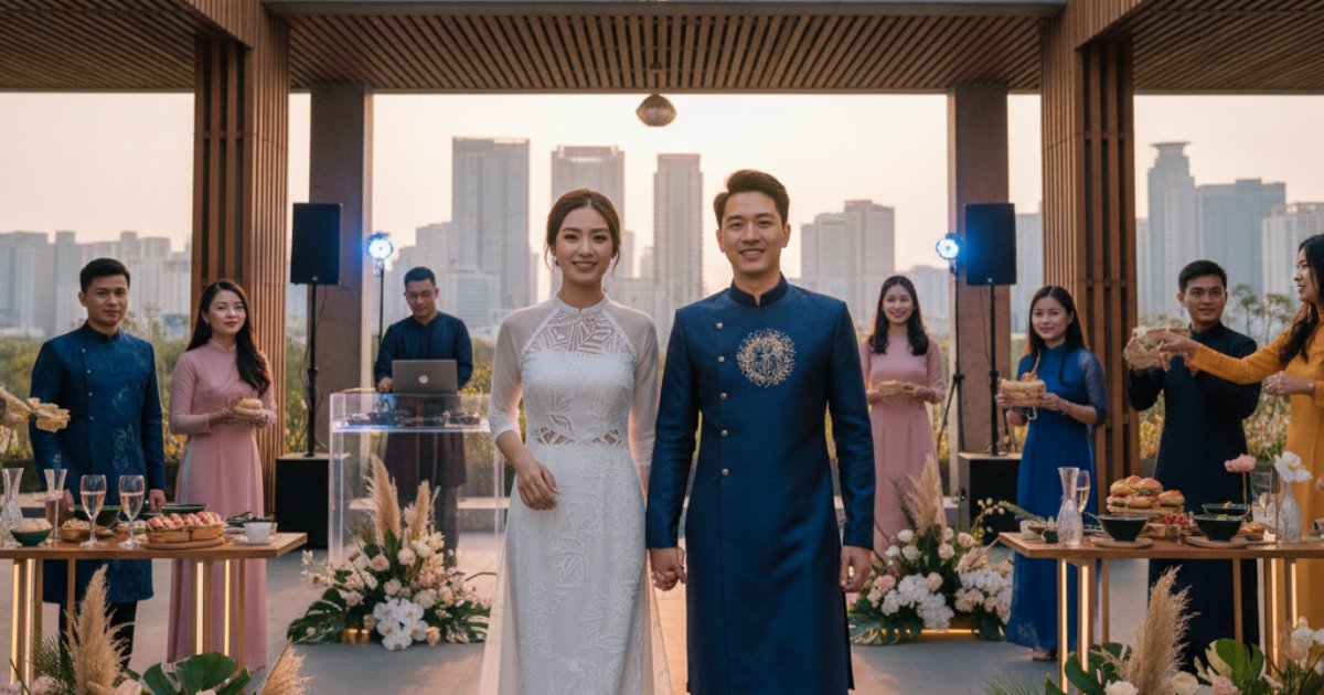 Modern Touches for Your Vietnamese Wedding Party