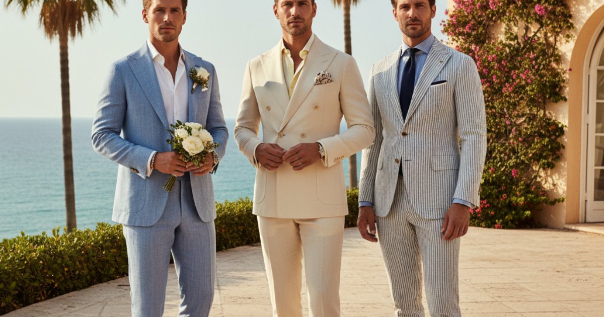 Styles and Cuts for Your Summer Wedding Suit
