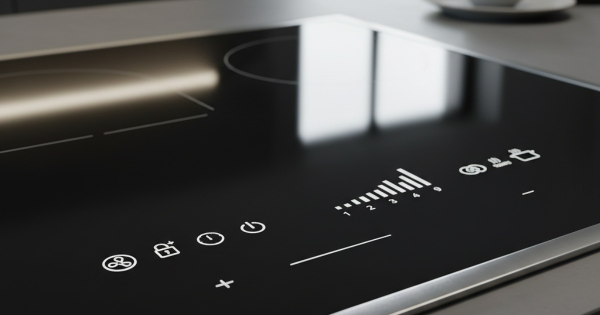 Ý nghĩa các biểu tượng trên bảng điều khiển bếp từ Canzy