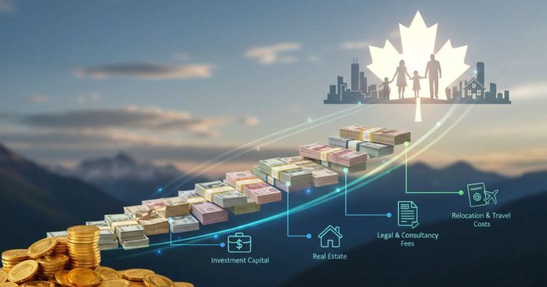 chi phí định cư canada diện đầu tư