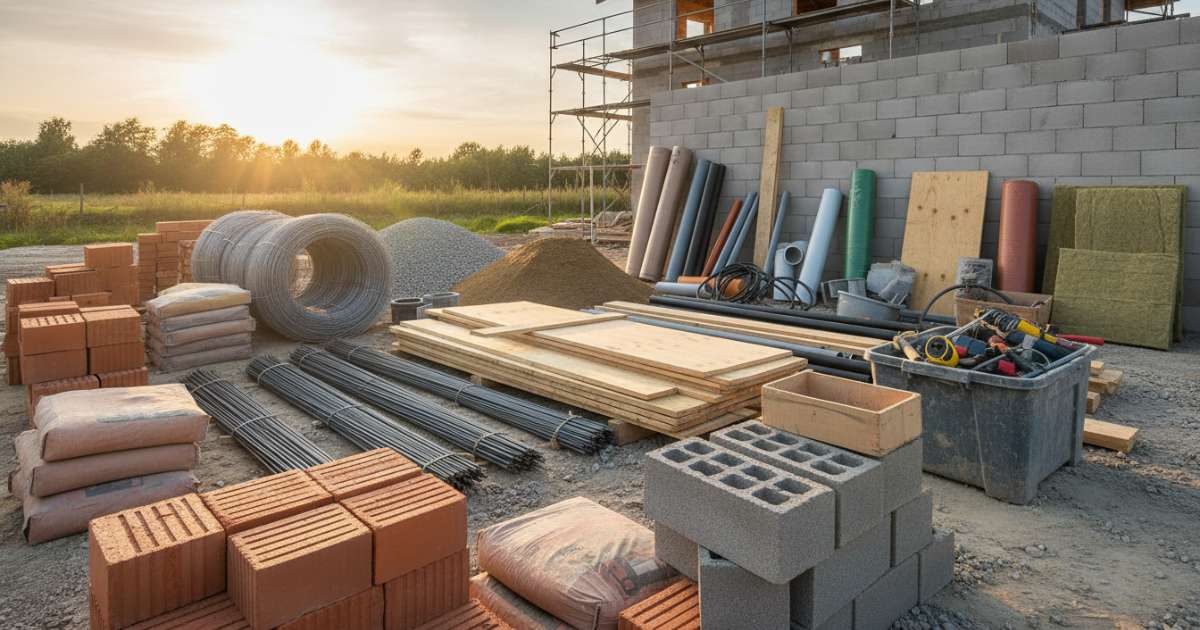 vật liệu xây dựng gồm những gì